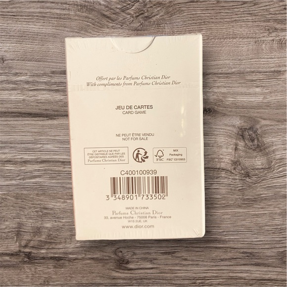 Dior Playing Cards Set / Beauty pick one - Picture 6 of 7